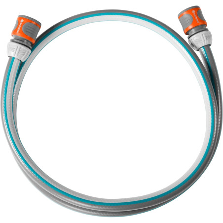 Équipement de branchement Classic 13 mm (1/2 Pouce), 1,5 m de Gardena : adaptateur de tuyau pour le raccordement du dévidoir (18