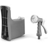FUXTEC Dévidoir Automatique FX-WSA20G - 20 m de Tuyau d'Arrosage ½ Pouce - Enrouleur De Tuyau Pour Montage Mural Avec Douchette 