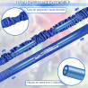 Tuyau d'arrosage extensible de 7.5m/15m/22.5m/30m/37.5m tuyau d'arrosage extensible 3 fois, tuyau magique flexible, anti-fuite, 