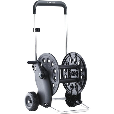 Claber Ecosei chariot dévidoir avec cadre aluminium robuste et léger