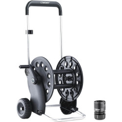 Claber Ecosei chariot dévidoir avec cadre aluminium robuste et léger