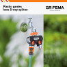 Grifema ge1401-2, distributeur arrosage 2 voies, diviseur de tuyau, avec interrupteur de commande, les travaux d'écoulement d'ea