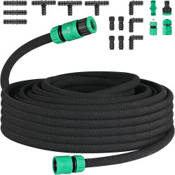 MAMIZO Tuyau d'arrosage, micro-poreux de Gardena pour Irrigation Goutte à Goutte pour Arrosage, Jardins, Pelouses, Terrasses, Fl
