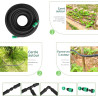 MAMIZO Tuyau d'arrosage, micro-poreux de Gardena pour Irrigation Goutte à Goutte pour Arrosage, Jardins, Pelouses, Terrasses, Fl