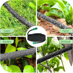 MAMIZO Tuyau d'arrosage, micro-poreux de Gardena pour Irrigation Goutte à Goutte pour Arrosage, Jardins, Pelouses, Terrasses, Fl