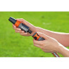 Raccord d'arrosage Aquastop 19 mm (3/4 Pouce) de Gardena : connecteur enfichable avec Aquastop, pour extrémité de tuyau, Powergr
