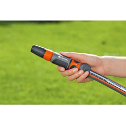 Raccord d'arrosage Aquastop 19 mm (3/4 Pouce) de Gardena : connecteur enfichable avec Aquastop, pour extrémité de tuyau, Powergr