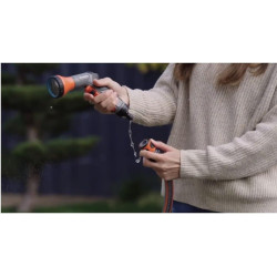 Raccord d'arrosage Aquastop 19 mm (3/4 Pouce) de Gardena : connecteur enfichable avec Aquastop, pour extrémité de tuyau, Powergr