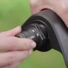 Adaptateur grand débit de Gardena : raccord pour les appareils d'arrosage au système grand débit, filetage extérieur de 26,5 mm 