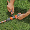 Dérivation en T grand débit de Gardena : adaptateur du système grand débit au système Original de Gardena, pour un débit d'eau é