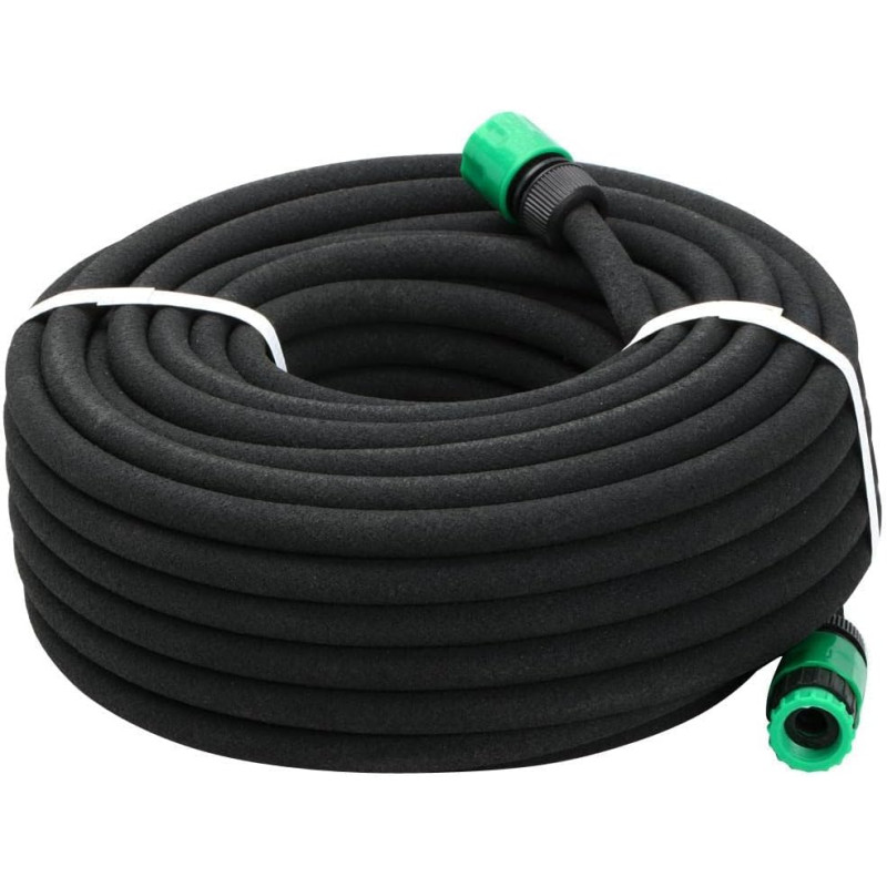 Yaheetech Tuyau d'Arrosage Extensible de Jardin 50M tuyau Micro-poreux Flexible Irrigation Goutte à Goutte Diamètre Intérieur 1.