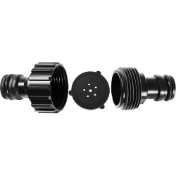 Yaheetech Tuyau d'Arrosage Extensible de Jardin 50M tuyau Micro-poreux Flexible Irrigation Goutte à Goutte Diamètre Intérieur 1.