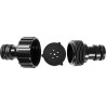 Yaheetech Tuyau d'Arrosage Extensible de Jardin 50M tuyau Micro-poreux Flexible Irrigation Goutte à Goutte Diamètre Intérieur 1.