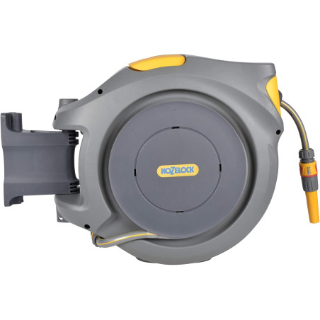 Hozelock Dévidoir Mural Auto Reel avec Tuyau de 25m 24 020 000