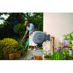 Hozelock Dévidoir Mini Auto Reel avec Tuyau 10m 2485R0000