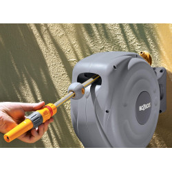 Hozelock Dévidoir Mini Auto Reel avec Tuyau 10m 2485R0000