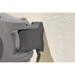 Hozelock Dévidoir Mural FlowMax AutoReel Gros débit avec Tuyau de 30m 25970000