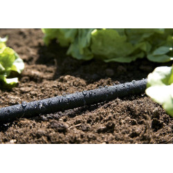 Gardena Tuyau d'arrosage micro-poreux: arrosage à économie d'eau pour les rangées de plantations, économie d'eau jusqu'à 70 pour