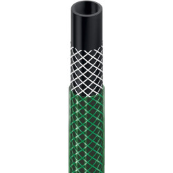 Cellfast Tuyau d'arrosage Economic, Flexible, 3 Couches, Polyester tressé en Croix, résistant aux UV, 1/2",50m,10-003, Vert