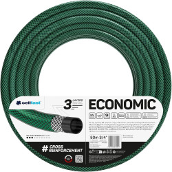CELLFAST Tuyau Arrosage 3 Couches Flexible Fil De Qualité Supérieure Résistant Aux UV 3 4 Pouces 50 Mètres Economic, Vert