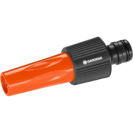 Lance d'arrosage grand débit de Gardena : lance de jardin à grand débit, réglable en continu, adaptée aux tuyaux de 19 mm (3/4 P