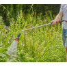 Fusil-arrosoir grand débit de Gardena : lance de jardin pour un débit d'eau élevé, jet d'eau réglable, longueur 92 cm (2849-20)