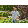 Fusil-arrosoir grand débit de Gardena : lance de jardin pour un débit d'eau élevé, jet d'eau réglable, longueur 92 cm (2849-20)