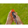 Raccord rapide grand débit de Gardena : embout de tuyau avec raccord rapide, écrou de serrage, adapté aux tuyaux de 19 mm (3/4 P