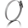 5 colliers de serrage metallique inox 50-70mm – colliers serrage professionnels en acier inoxydable V2A pour tuyau d'aspiration,