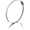 2 colliers de serrage metallique inox 100-120mm – colliers serrage professionnels en acier inoxydable V2A pour sèche-linge, tuya