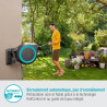 GARDENA Dévidoir automatique mural gardena rollup m/l - 25 m - bleu - 18620-20