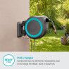 GARDENA Dévidoir automatique mural gardena rollup m/l - 25 m - bleu - 18620-20