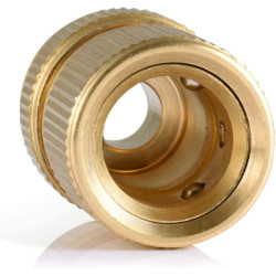 Hydrogarden 2 Pièce Raccords Rapide Tuyau d'arrosage En Laiton, Rapide Raccord Connecteurs pour Tuyau d’arrosage dans le Jardin 