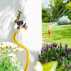 Hydrogarden 2-Voies Y-Distributeur pour Zulaufschläuche, 3/4 Pouces pour Connexion de 2 Appareils