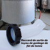 2 PCS Bec de Vidange avec Ecrou IBC, Buse de Réservoir d'eau Raccord S60x6 de RéServoir Buse Bouchon de Valve Valve Filetage Int