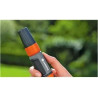 Nécessaire d'arrosage 13 mm (1/2 Pouce) et 15 mm (5/8 Pouce) de Gardena : kit de raccordement au robinet avec lance d'arrosage (