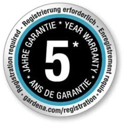 Nécessaire d'arrosage 13 mm (1/2 Pouce) et 15 mm (5/8 Pouce) de Gardena : kit de raccordement au robinet avec lance d'arrosage (