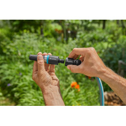 Gardena EcoLine Nécessaire de base: Avec pistolet de nettoyage, nez de robinet, adaptateur, raccord de tuyau et raccord aquastop