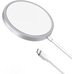 Magnétique Chargeur Induction pour iPhone, 15W Rapide Chargeur sans Fil inductif pour iPhone 17 16 15 14 13 12 Pro Max/Air/Plus/
