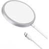 Magnétique Chargeur Induction pour iPhone, 15W Rapide Chargeur sans Fil inductif pour iPhone 17 16 15 14 13 12 Pro Max/Air/Plus/