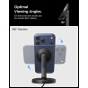 Spigen Essential 15W MagSafe Chargeur sans Fil [INCL. Câble USB-C 60 W] Station de Charge Magnétique Rapide pour iPhone 17 16 15