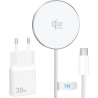 25W Chargeur Induction pour Magsafe San Fil avec 30W USB C Chargeur pour iPhone 17 Air 16 17e 16e 15 14 13 12 Pro Max Plus Mini,