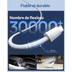 25W Chargeur Induction pour Magsafe San Fil avec 30W USB C Chargeur pour iPhone 17 Air 16 17e 16e 15 14 13 12 Pro Max Plus Mini,