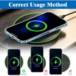 2 Pièces Chargeur sans Fil 35W Rapide Station de Charge à Induction Qi Compatible avec Galaxy S25 Ultra/S24/S23 Pixel 9/8 Pro Sm