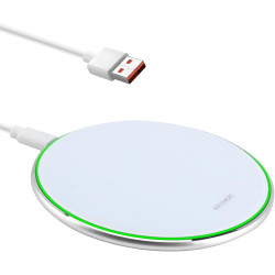 Chargeur Induction sans Fil Rapide 35W, Wireless Charger Fin avec Câble USB-C pour Téléphones Portables Chargeur Qi Compatible i