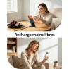 Chargeur sans Fil, Station de Charge Magnétique sans Fil, Station de Charge Rapide Magnétique Compatible avec iPhone 17 16 15 14