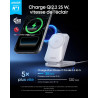Anker Prime Chargeur MagSafe 3 en 1 Rapide 25W, Station de Charge sans Fil Certifié Qi2.2, Pliable pour iPhone 17/16/15, Apple W