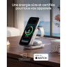 Anker Prime Chargeur MagSafe 3 en 1 Rapide 25W, Station de Charge sans Fil Certifié Qi2.2, Pliable pour iPhone 17/16/15, Apple W