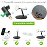TAIFU Bloc d'alimentation 15 V 2,67 A pour Belkin BoostCharge Pro 3 en 1 WIZ016 WIZ017 WH BK WIZ009V2 MagSafe Station de charge 