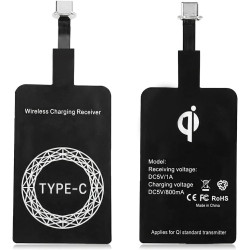 Récepteur Qi Type C pour Charge sans Fil 5V 1000mA, Chargeurs à Induction pour Téléphones Portables, 5V Adaptateur Induction pou